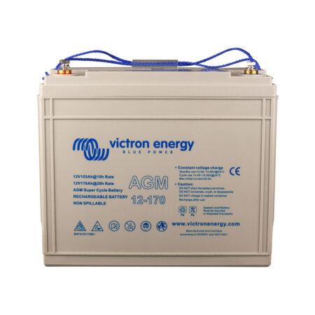 Victron 12V 170Ah AGM Super Cycle Battery (M8) BAT412117081